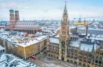 Fly Lufthansa business class to Munich from Boston...