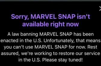 Marvel Snap is banned, just like TikTok