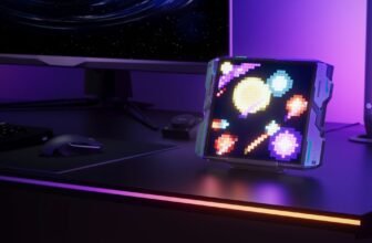 This pixel light grid can show you the weather (an...