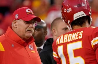 Patrick Mahomes: Kansas City Chiefs coach Andy Rei...