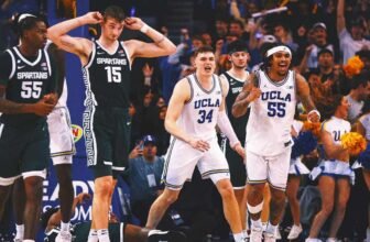 UCLA edges No. 9 Michigan State 63-61 in front of ...