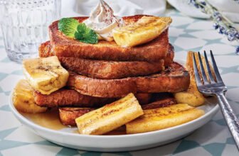 Bananas Foster French Toast – Good Life Fami...