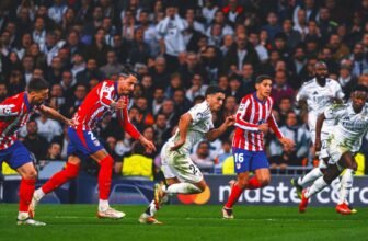 Real Madrid beats Atletico 2-1 in Champions League...