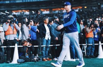 Dodgers star Freddie Freeman scratched from openin...