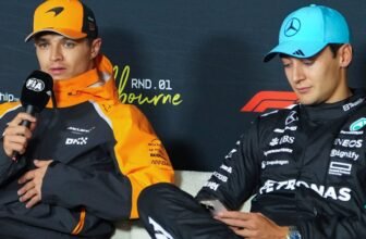 Lando Norris says George Russell’s McLaren p...