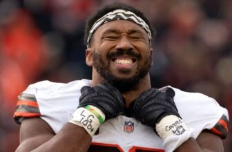 Myles Garrett: Cleveland Browns edge rusher agrees...
