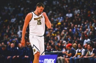 Nikola Jokic becomes third-ever NBA player to aver...