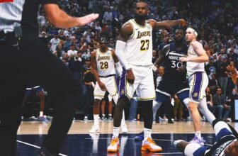 LeBron questions overturn after Lakers’ loss...