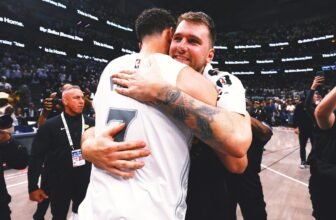 Luka Doncic’s emotions were on display in hi...