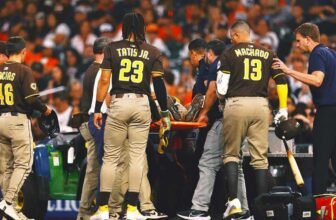 Padres DH Luis Arraez out of hospital after scary ...