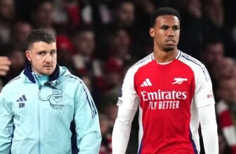 Mikel Arteta facing Arsenal defensive injury crisi...