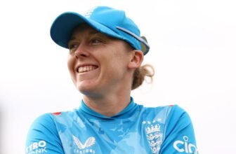 Heather Knight hits fifty in first innings since b...