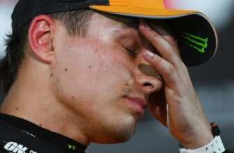 Lando Norris: McLaren driver dejected after Bahrai...