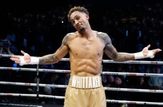 Ben Whittaker’s reaction to Liam Cameron vic...