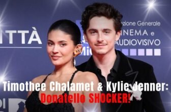 Timothee Chalamet & Kylie Jenner: Donatello S...