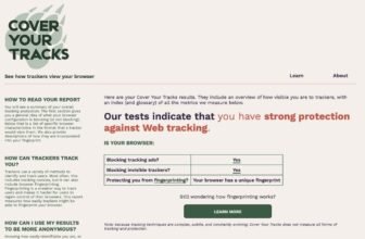 I Used ‘Cover Your Tracks’ to See What...