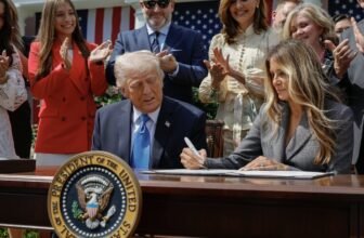 Trump signs anti-deepfake revenge porn bill into l...
