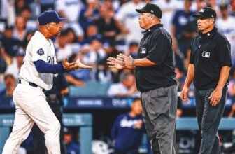 Shohei Ohtani Hit by Pitch; Dodgers Manager Dave R...