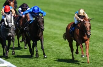 Royal Ascot: Crimson Advocate comes from last to f...