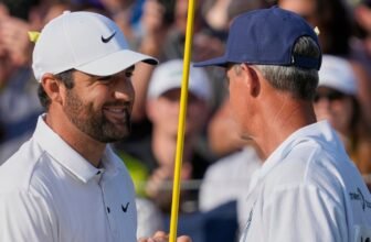 PGA Tour golf: Scottie Scheffler becomes first gol...