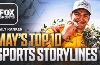 What were the top 10 storylines in sports in May?