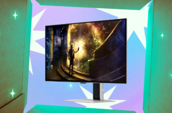 The Samsung 27-inch Odyssey OLED G6 Gaming Monitor...