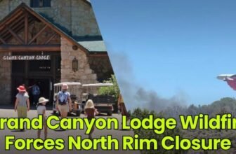 Grand Canyon Lodge Wildfire Forces North Rim Closu...