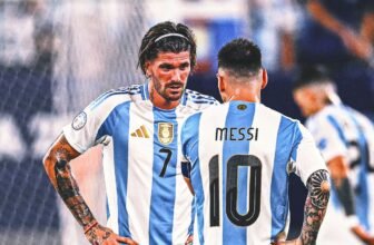 World Cup Champions Lionel Messi, Rodrigo De Paul ...