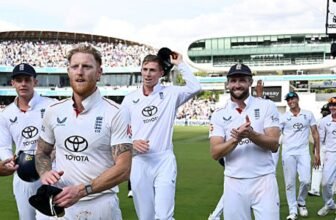 England fined and docked points for slow over-rate...