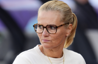 Sarina Wiegman says England want to ‘send me...