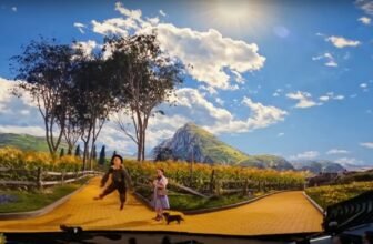 ‘Wizard of Oz’ blown up by AI for giant Sphere...