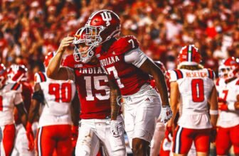 No. 19 Indiana Overwhelms No. 9 Illinois In 63-10 ...