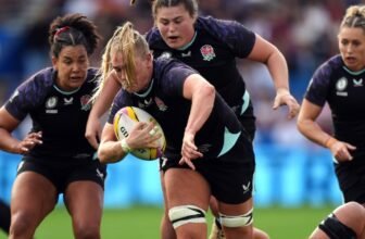 Women’s Rugby World Cup: England vs Scotland...