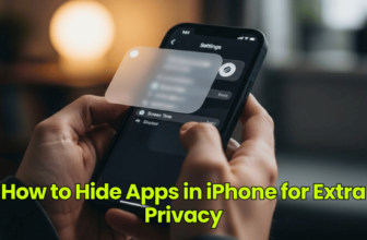 How to Hide Apps in iPhone for Extra Privacy