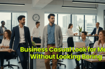 Business Casual Look for Men Without Looking Borin...