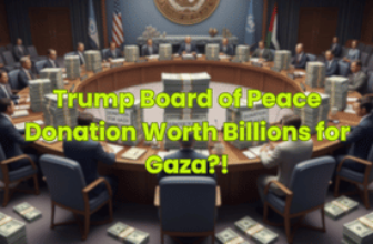 Trump Board of Peace: Billion-Dollar Donation for ...