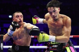 Nick Ball loses WBA featherweight title after brut...