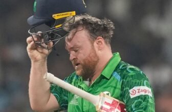 Paul Stirling ruled out of the rest of the T20 Wor...