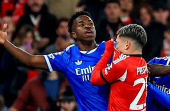 Benfica vs Real Madrid halted for 10 minutes after...