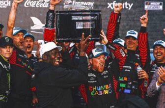 Growing Up a NASCAR Fan, Michael Jordan Enjoys the...