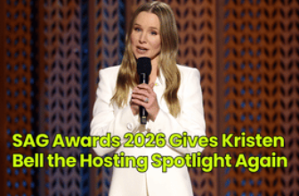 SAG Awards 2026 Gives Kristen Bell the Hosting Spo...