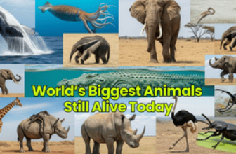 World’s Biggest Animals Still Alive Today