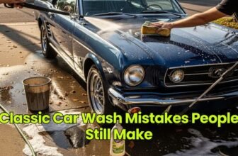 Classic Car Wash Mistakes People Still Make