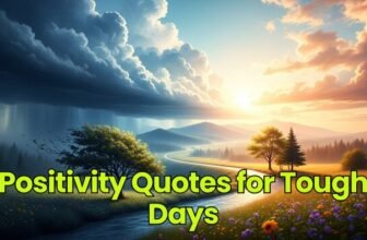 Positivity Quotes for Tough Days