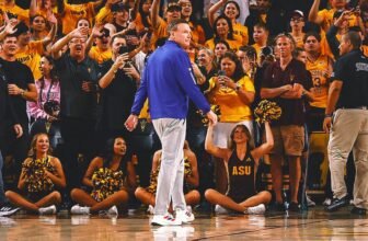 Arizona State Upsets No. 14 Kansas As Jayhawks Tak...